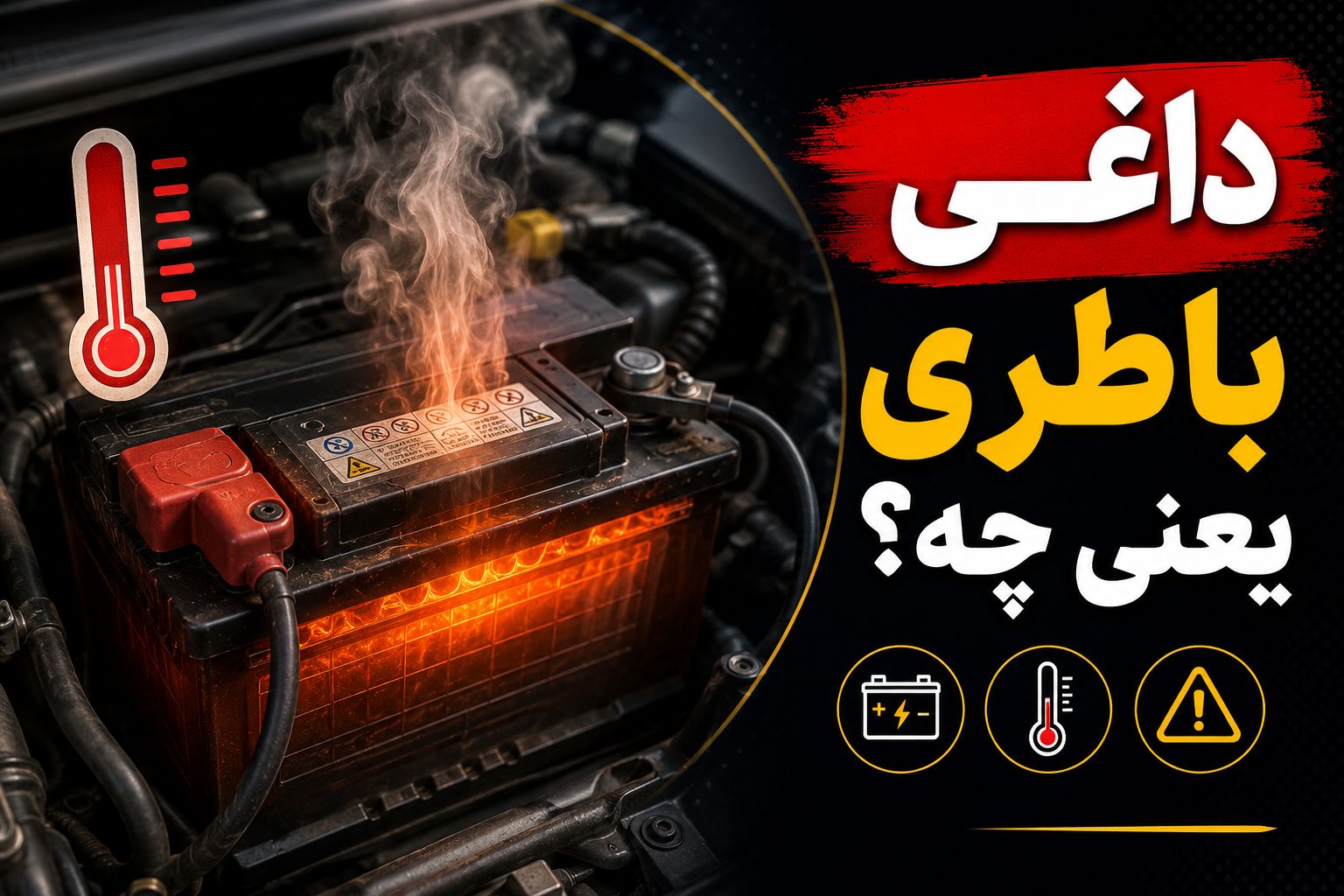 داغی باطری یعنی چه؟ همه چیز درباره داغی باتری ماشین
